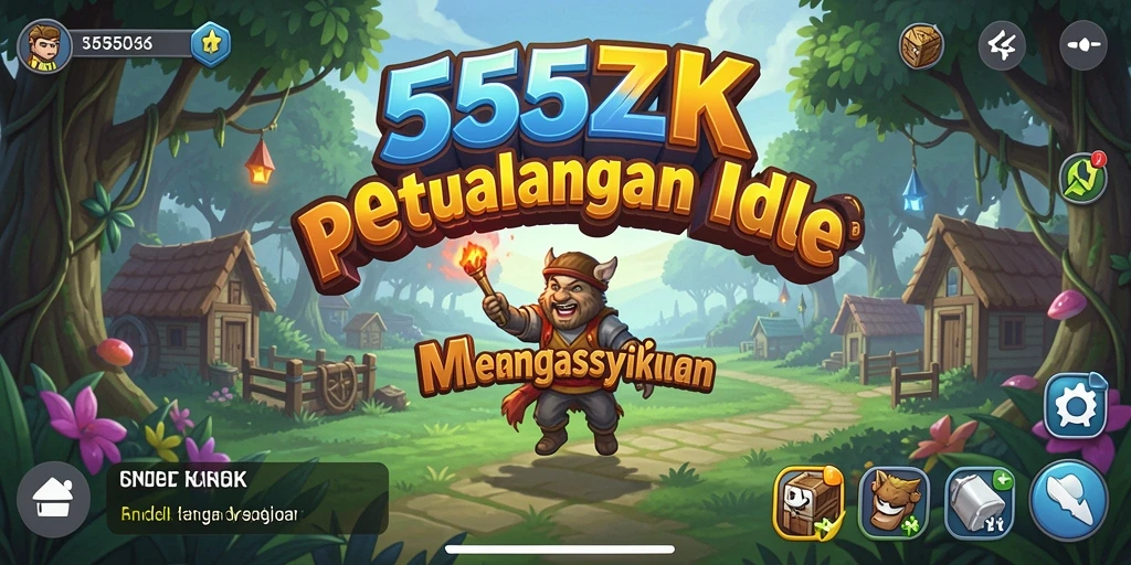 Tampilan gameplay 555ZK yang menarik dan dinamis.