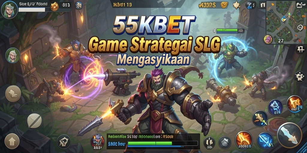 Tampilan gameplay mendalam dari 55KBET dengan strategi yang menantang.