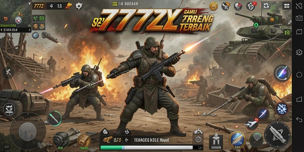 Tampilan menakjubkan dari gameplay SLG yang menegangkan.