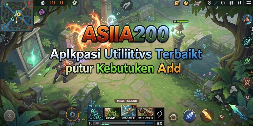 Tampilan antarmuka ASIA200 yang intuitif untuk pengguna utility.