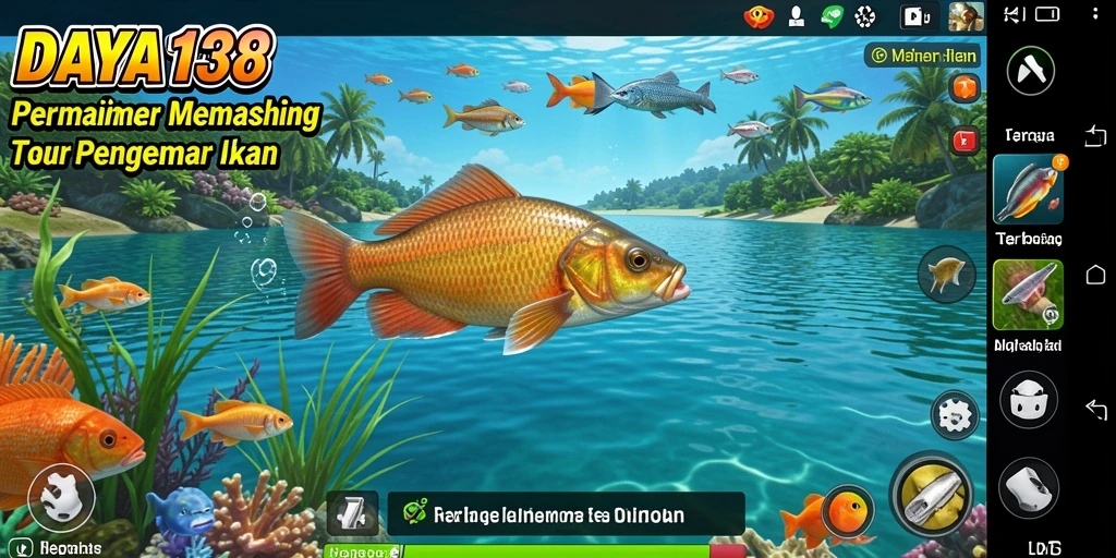 Screenshot DAYA138 menunjukkan aksi memancing yang seru dan penuh warna.