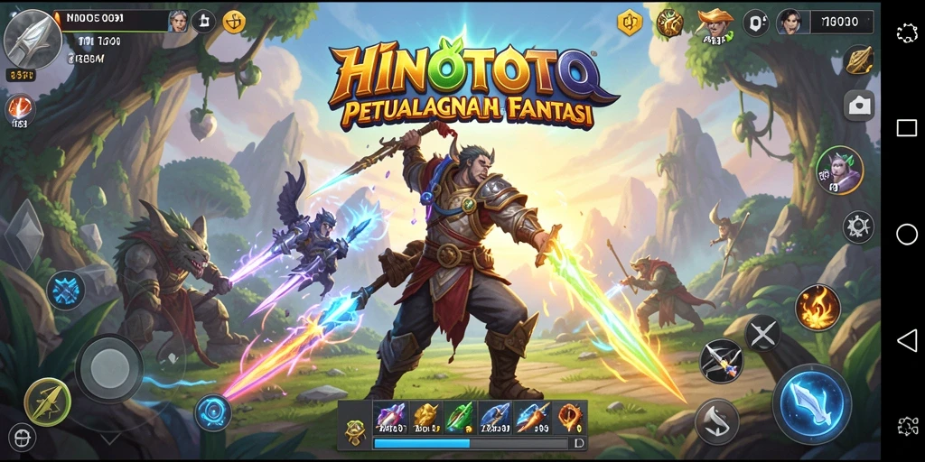 Gameplay ARPG yang mendebarkan dengan karakter unik.
