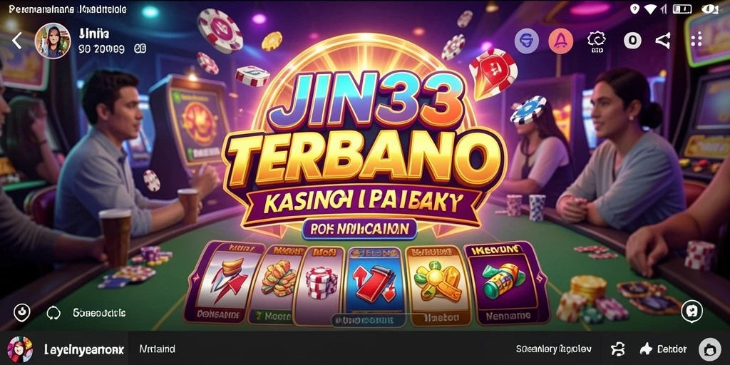 Screenshot gameplay JIN33 menampilkan pengalaman kasino yang mendebarkan.