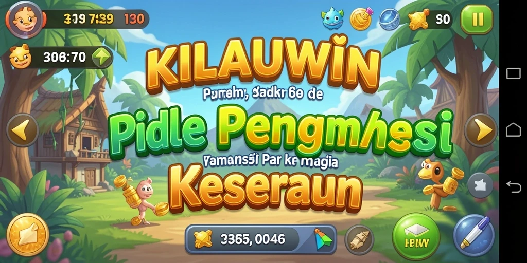 Screenshot utama KILAUWIN menampilkan gameplay yang menawan dan interaksi pemain.