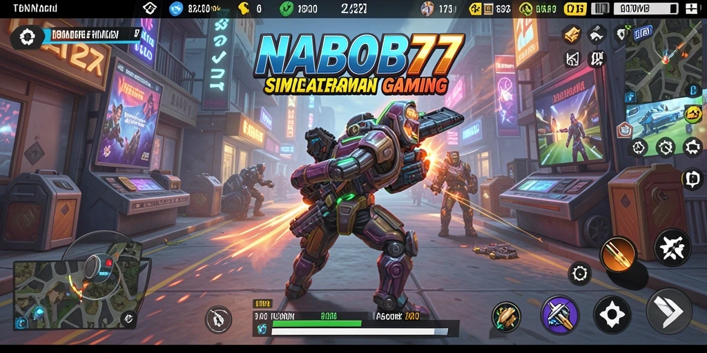 Screenshot gameplay NABOB77 yang menunjukkan interaksi pemain dalam game simulasi.