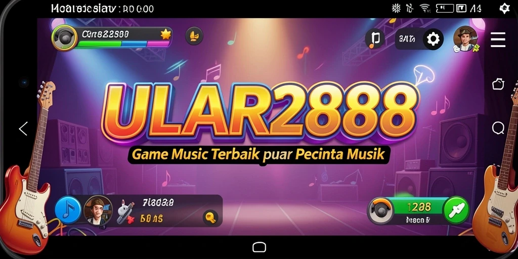 Tampilan gameplay ULAR288 dengan irama musik yang mengasyikkan.